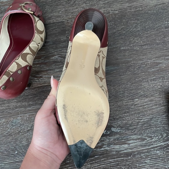 Coach tierney pointy heels - Picture 5 of 6